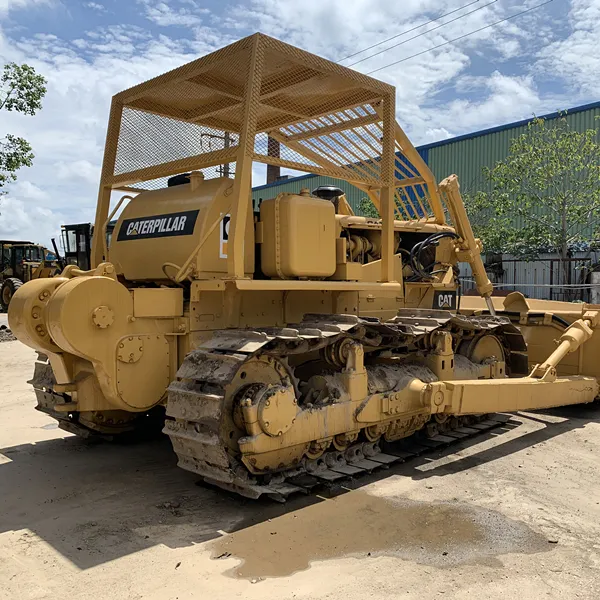 Gatto D7G Bulldozer Con GATTO Originale Verricello Cat 3306 200HP motore