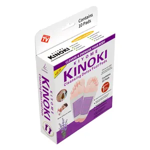 Kiyome Kinoki lavanta ayak yamaları ağrı ve stres giderici ve derin uyku ve detoks temizlemek