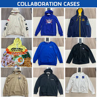 Sweat-shirt à capuche personnalisé pour hommes avec logo, motif d'équipe imprimé, coupe oversize, vêtements de travail pour équipes d'entreprise