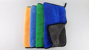 Toalha de Lavagem de Carro Premium 40xcm em Microfibra Coral - Macia, Absorvente, Sem Riscos, Multicolorida para Detalhamento Automotivo - Product Image 5