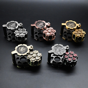 Dés en métal robuste de style steampunk pour D&D <span class=keywords><strong>5E</strong></span>, dés en laiton antique avec rangement cylindrique détachable - Product Image 2