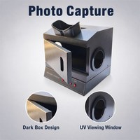 UV Analysis Cabinet Dark Box Viewer with Camera for TLC Plate Gel Observation Laboratory Testing Equipment