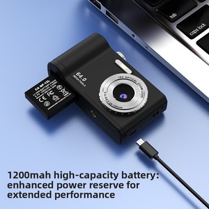 กล้องดิจิตอลสำหรับเด็ก 64MP ซูมออปติคอล 16 เท่า หน้าจอ 2.7 นิ้ว แฟลช LED ในตัว รองรับ WiFi บันทึกวิดีโอแบบ Full HD - Product Image 5
