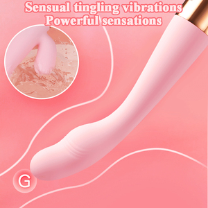 डबल सिर छोटे हैंडहेल्ड 10 आवृत्ति वाइब्रेटर क्लिटोरिस जी स्पॉट उत्तेजना महिलाओं के लिए - Product Image 2