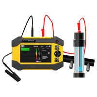 Detector de Corrosión de Acero HC-X6, Equipo de Prueba de Gradiente de Potencial de Media Celda y Resistividad del Concreto, Pantalla LCD de 6.5 Pulgadas