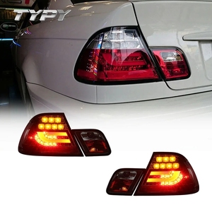 TYPY feu arrière de voiture feu arrière modifié LED feu clignotant feu stop pour <span class=keywords><strong>BMW</strong></span> série 3 <span class=keywords><strong>E46</strong></span> deux portes 2003-2005 - Product Image 2