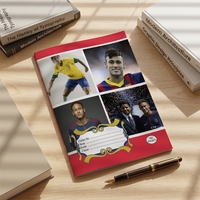 Carnet de notes carré Colorfly A4 avec tableau blanc, reliure piquée, 48/96 feuilles, pour promotion, vente en gros