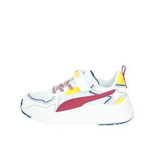 Zapatillas Puma para niños, zapatos blancos gruesos para niños y niñas, talla 12 - Product Image 1