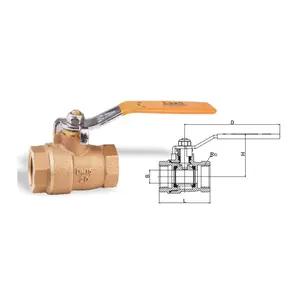 Selling Brass Variant Connecting Size Union Ball Valve