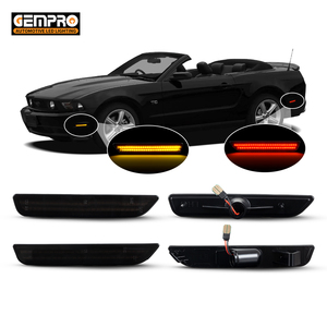 ผู้จัดจำหน่ายไฟเลี้ยวข้างรถยนต์แบบ LED สำหรับ Ford <span class=keywords><strong>Mustang</strong></span> 2010-2014 ชุดไฟส่องสว่างกันชนหน้า-หลัง - Product Image 1
