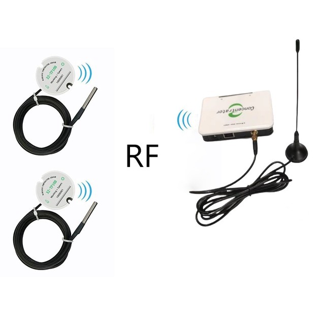 IoT Temperature Sensor Gateway OEM/ODM Wireless RF Transmitter Receiver Temp Probe Remote Temperature Monitoring System 5 Years
