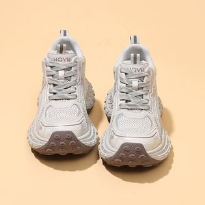 Baskets légères et respirantes pour femmes, collection Printemps 2026, style rétro, à semelle épaisse rehaussante, pour la randonnée décontractée - Product Image 6