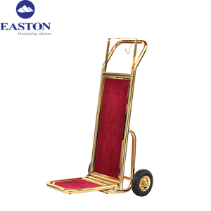 Carrito de Lavandería de Acero Inoxidable Pulido con Barras Paralelas, Venta Directa de Fábrica - Product Image 6