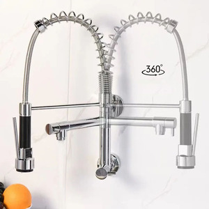 Коммерческий однорычажный настенный кран с одной ручкой - Product Image 2