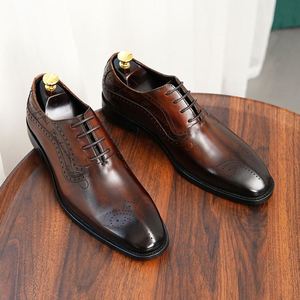 Fabricants de chaussures en cuir véritable en gros, chaussures décontractées pour hommes, chaussures britanniques pour hommes - Product Image 6