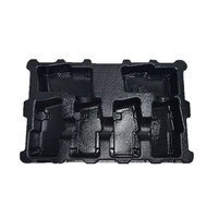 Plateau de pièces automobiles en plastique ABS TPU recyclable personnalisé Logistique d'usine industrielle Boîtes en plastique avec support étanche à l'humidité anti-rayures