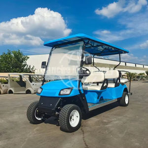 4 Seater Electric <b>Golf</b> <b>Cart</b> Buggy Car Lead Acid <b>Battery</b> CE Certified 70-90km Range Customized Color 5-7h Charging Time Cheap - Product Image 1