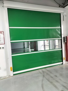 <span class=keywords><strong>Porte</strong></span> de garage industrielle automatique à enroulement rapide en <span class=keywords><strong>PVC</strong></span> flexible pour entrepôt - Product Image 4