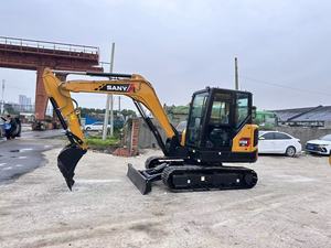 China La mejor calidad SY55U Excavadora pequeña 5.5ton 5ton 6ton Mini Excavadora sobre orugas Excavadora usada Máquina excavadora en stock - Product Image 2