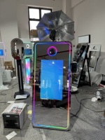 Miroir photomaton numérique selfie magique 70 pouces avec écran tactile 32 pouces, photomaton instantané avec appareil photo reflex numérique