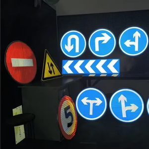 لافتات معدنية عاكسة مخصصة للتحذير وسلامة الطرق بتصميم عتيق - Product Image 2