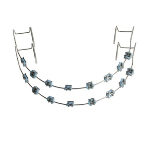 Joyas Decorativas de Color para Aparatos Dentales, Certificación CE, Cabezal de Aguja para Fuente de Alimentación Manual, Hecho de Acero Duradero, Metal 1 - Product Image 4