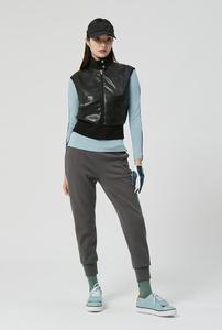 Nuovo stile originale abbigliamento da Golf gilet senza maniche da donna in pelle ecologica Casual tinta unita gilet Premium da donna gilet da Golf - Product Image 4