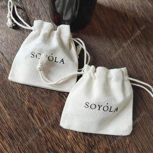 Eco Friendly Many Colors Durable Reusable Gym Sports <b>Drawstring</b> Canvas Cotton <b>Backpack</b> - Product Image 5