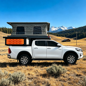 Camping-cars |   Camper électrique de luxe à double extension pour camion |   Camper amovible pour pick-up Hilux, camping-car, <span class=keywords><strong>caravane</strong></span> - Product Image 1
