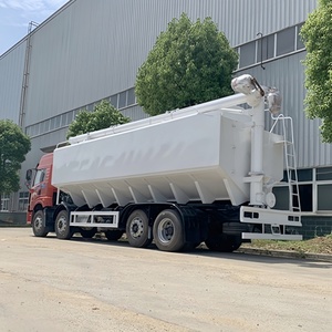 Camión de Alimentación a Granel FAW 8X4 de 40 CBM para el Transporte y Descarga de Alimento para Cerdos, Pollos, Patos y Vacas - Product Image 6