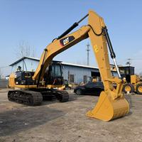 Excavatrice sur chenilles d'occasion Caterpillar 320D 20 tonnes, faible nombre d'heures, bon état, d'origine japonaise, CAT 320D 320D2L 320GC