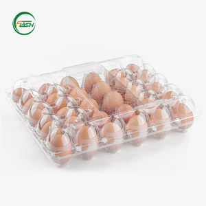 Barquettes à œufs en plastique transparent empilables pour œufs de caille, conçues pour un stockage et un transport sécurisés pour les fermes, les épiceries et <span class=keywords><strong>l</strong></span>'usage domestique - Product Image 5
