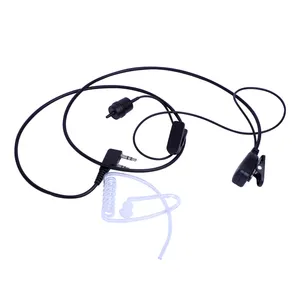 อุปกรณ์เสริมวอล์คกี้ทอล์คกี้รุ่นใหม่ FBI003 ท่อส่งเสียงแบบ Air Tube ชุดหูฟังวอล์คกี้ทอล์คกี้ ลำโพง FBI หูฟังสำหรับงานรักษาความปลอดภัย - Product Image 1