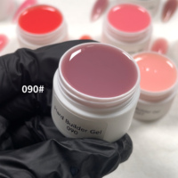 Gel UV/LED Sain Sans HEMA ni TPO 50ml pour Extension d'Ongles Sculptés, Réparation et Protection Durable DIY Designer