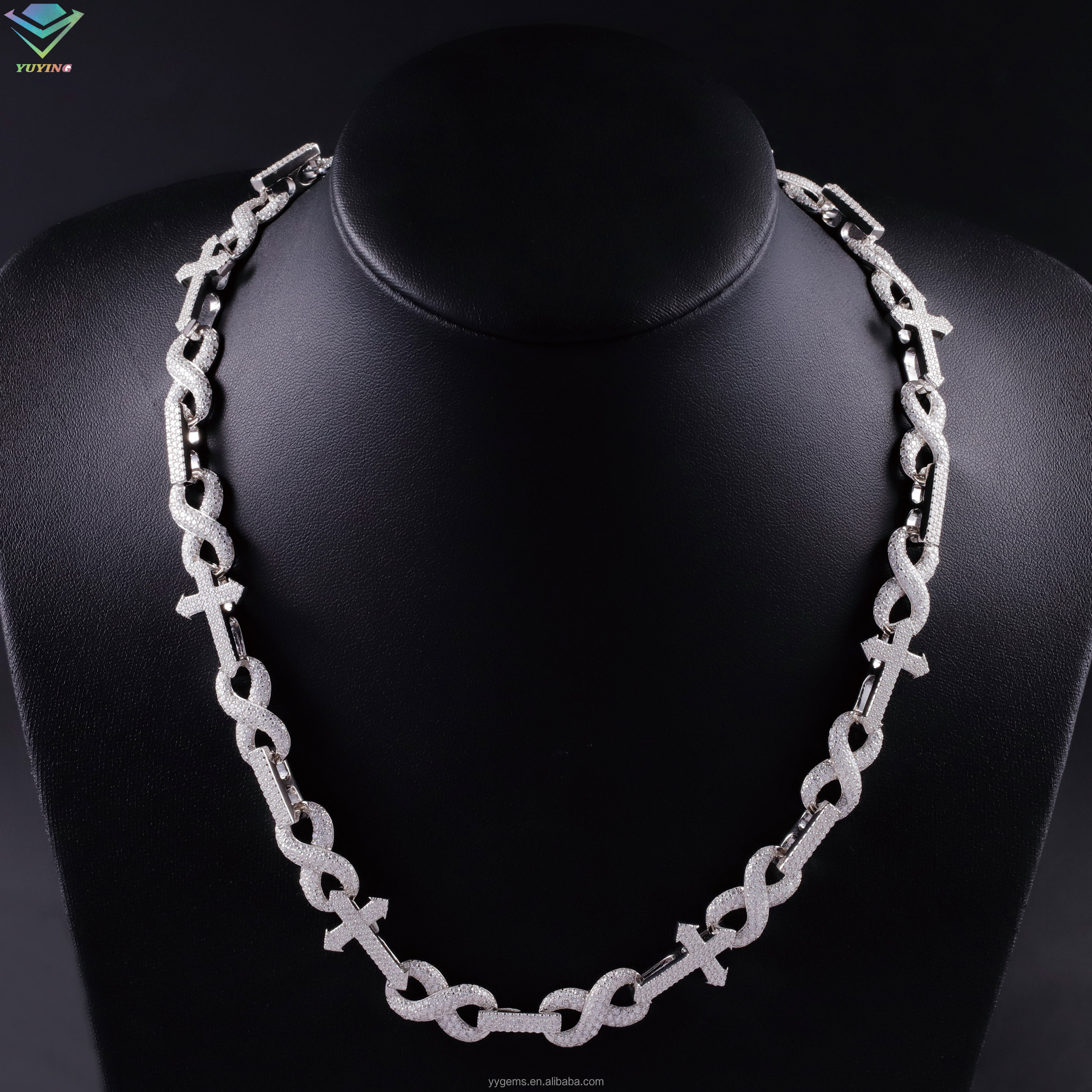 โซ่เพชร 15 มม.-S925