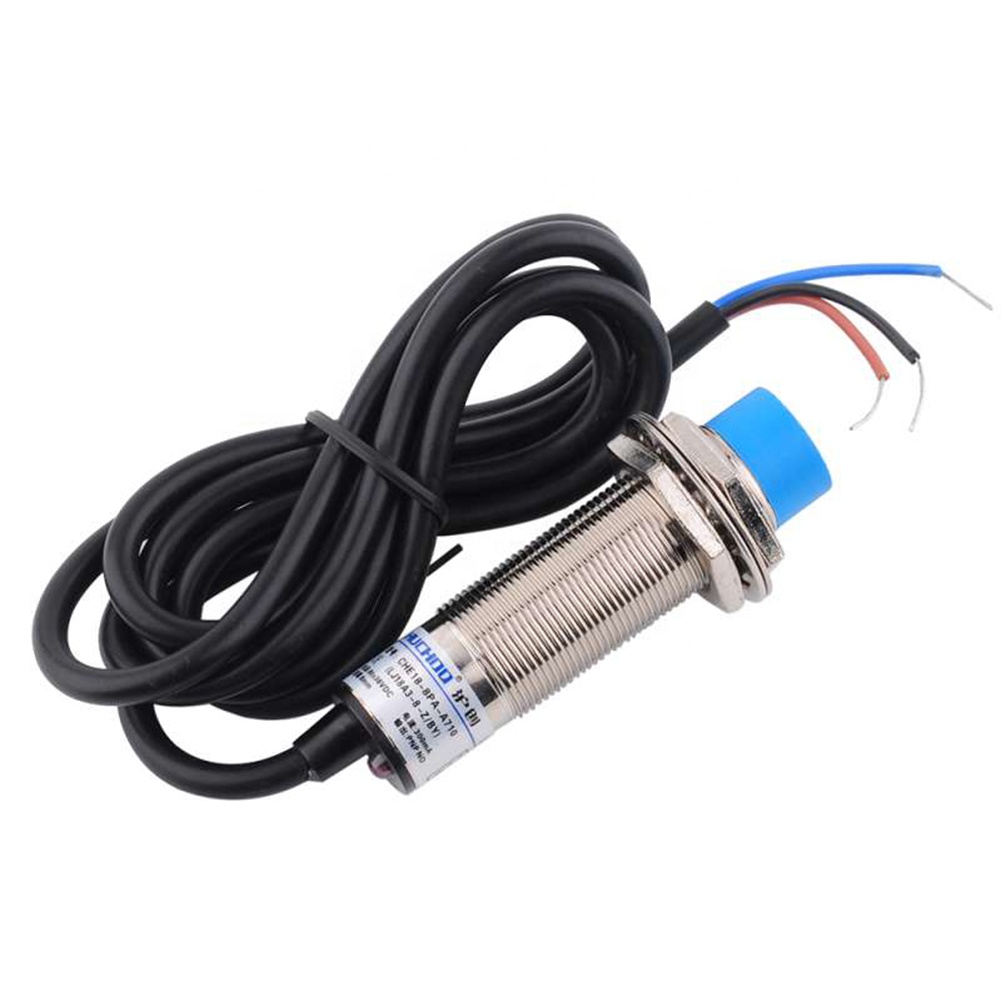 DIYmalls LJ18A3-8-Z/BY M18 индуктивный датчик приближения Переключатель 3-проводной 300 мА 8 мм DC 6-36 в PNP нормально не открывается для Ender 3