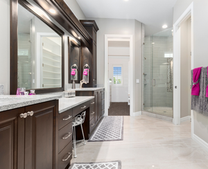 ตู้อ่างล้างหน้าในห้องน้ำทันสมัยหรูหรามีลิ้นชักสำหรับบ้านหรือโรงแรมและอพาร์ทเมนต์ - Product Image 2