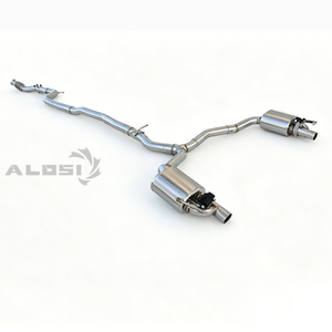 מערכת פליטה אחורית (Cat Back) למרצדס בנץ C200 C250 C260 C300 (W205) 2.0T/1.6T 2014-2018, נירוסטה עם שסתום - Product Image 4