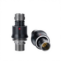 Connecteurs miniatures robustes LINKHIVE série Y en aluminium chromé, protection IP68, compatibles avec la connexion de carte ODU AMC par soudage