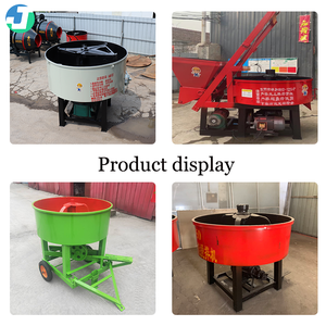Hoge kwaliteit draagbare mortel- en betonmixer, snellossende menger, panmixer, elektrisch/diesel, voor het mengen van diverse materialen - Product Image 2