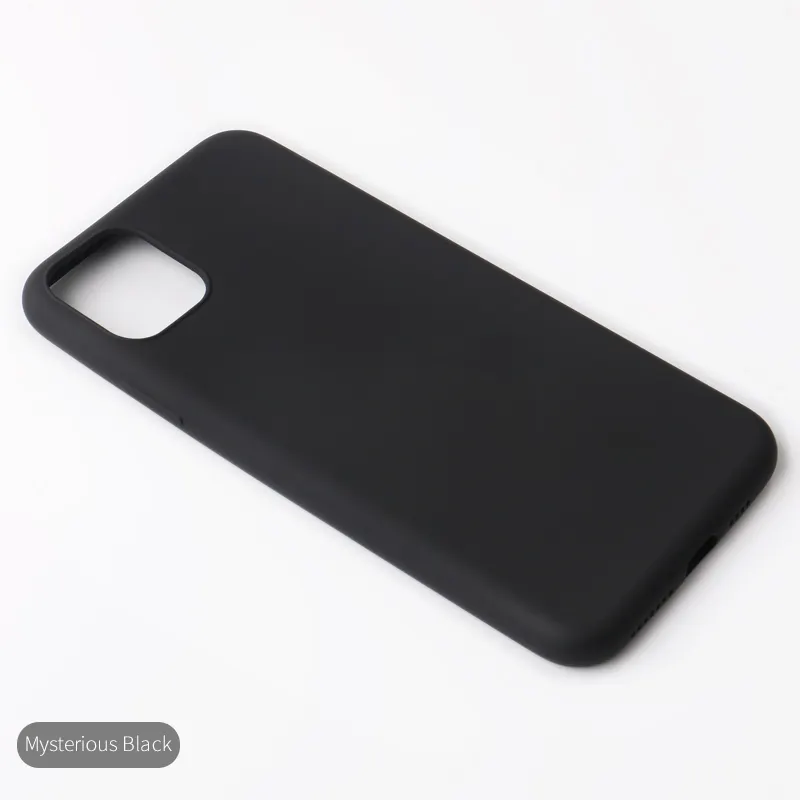 Silicone Case Soft Smooth Silicone Mobile Phone Case Cover Fundas Para Celular For Apple Iphone 11