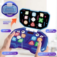 Jeu de danse portable à 4 modes pour enfants Fidget Toy Puzzle Fast Push 4 niveaux 999 Machine de jeu avec écran LED électronique lumineux