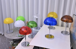 Lámpara de Mesa de Hierro Estilo Mid-Century, 3cct LED, Ecológica, Luz Nocturna Simple, Alimentada por USB para Dormitorios - Product Image 6