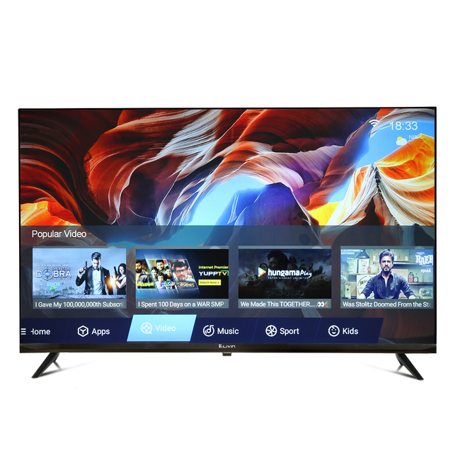 32 Inch Smart TV HD Android LED Television with Frameless Design, Multi-language