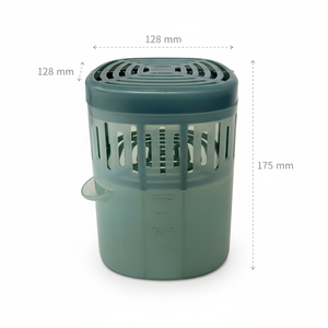 Boîte <span class=keywords><strong>d</strong></span>éshumidificatrice rechargeable 450g grande capacité, <span class=keywords><strong>absorbeur</strong></span> <span class=keywords><strong>d</strong></span>'<span class=keywords><strong>humidité</strong></span> avec sachets/comprimés de chlorure de calcium et fenêtre de visualisation - Product Image 5