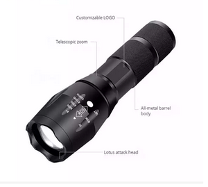 Lampe de poche led tactique puissante, Offre Spéciale lumens, Rechargeable, haute puissance, étanche, <span class=keywords><strong>Zoom</strong></span> Super lumineux - Product Image 5