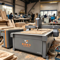 Routeur CNC 3 axes 1325 avec table à vide pour le travail du bois, du MDF, de l'acrylique, de l'aluminium, la gravure et la découpe de meubles