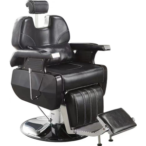 Sillón de Barbero Hidráulico <span class=keywords><strong>Reclinable</strong></span> de Nuevo Diseño, de Dos Niveles, Estilo Vintage, para Peluquería, Salón de Belleza - Product Image 6