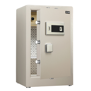 Password Security Box  Home Office Safe Safety Deposit Anti-Theft Safe Box with Alarm