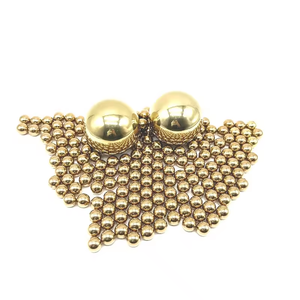 Чистая медь +/-0,05 мм 35 мм латунный шарик может использоваться для производства прецизионных инструментов, судовые детали, гильзы и т. д. - Product Image 2